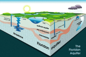 Floridan aquifer diagram Floridan aquifer diagram