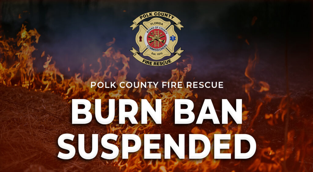 Nouvèl: Konte Polk sispann tanporèman entèdiksyon boule nan tout konte a