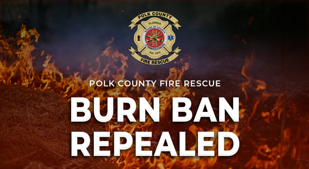 news item: Polk County Burn Ban Repealed