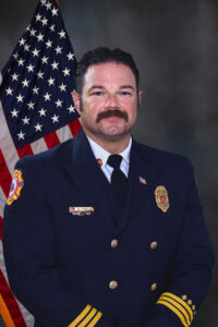 Headshot photograph of Polk County Fire Rescue Assistant Chief Charles True